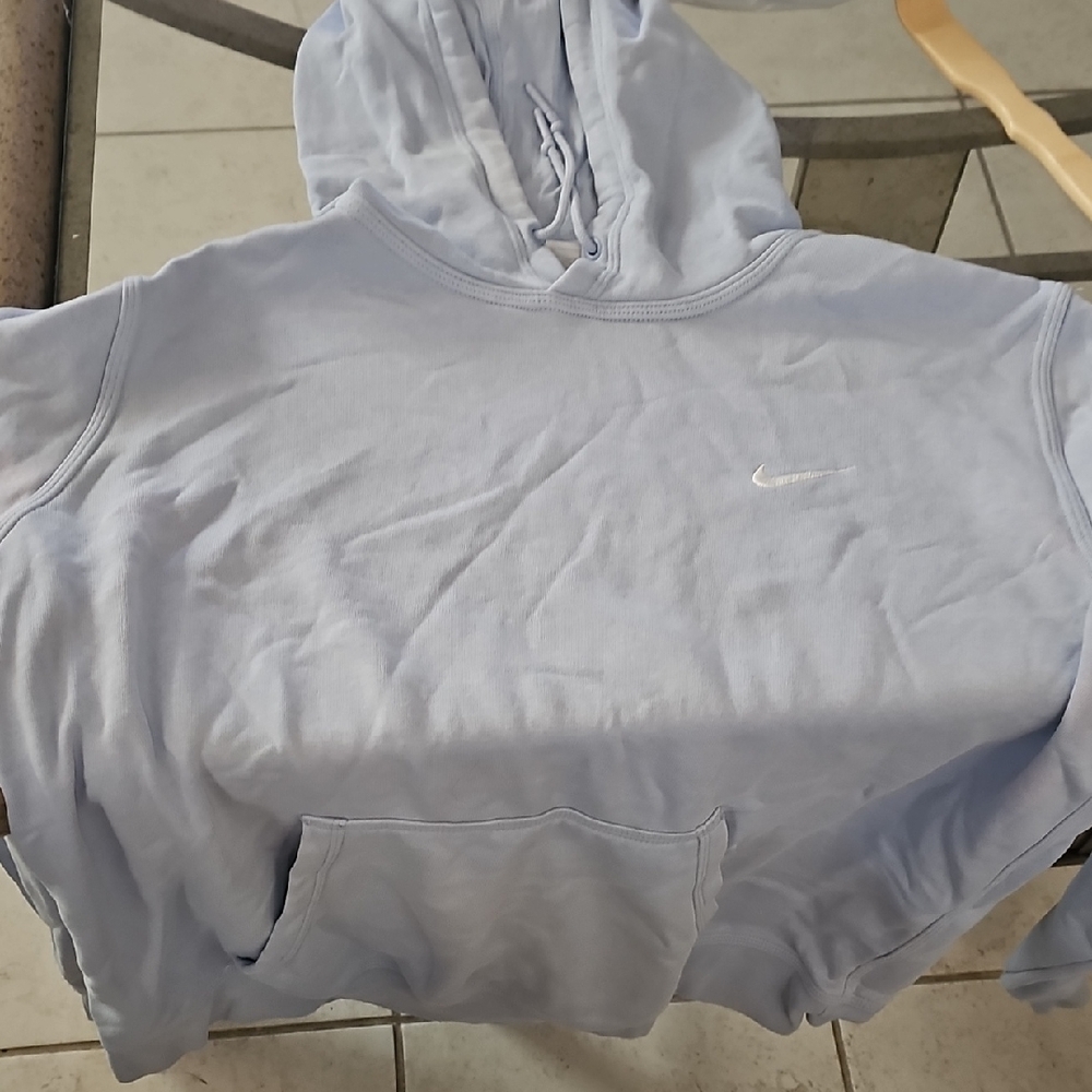 Nike Sky Blue Pullover Hoodie